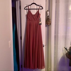 Lulu’s All About Love Rusty Rose Dress Size M
